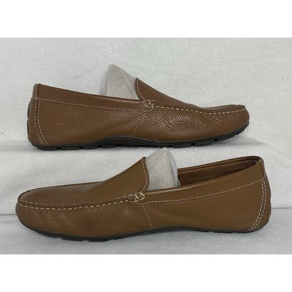 Sperry Wave Driver Venetian Loafer Tan Leather Mens 10.5 Preppy Comfort - Picture 3 of 8